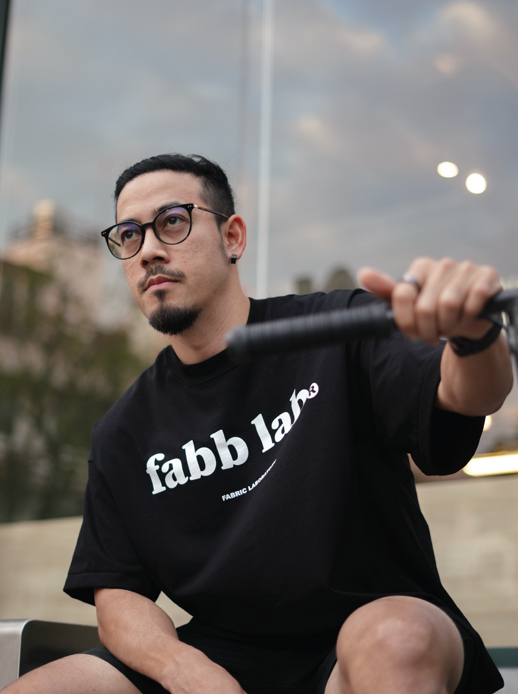 Fabblab Essential Tee Black