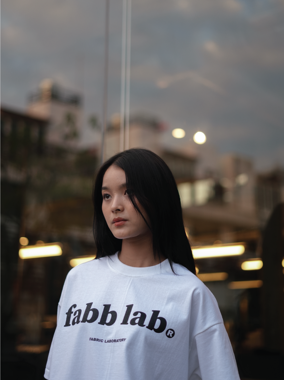 Fabblab Essential Tee White