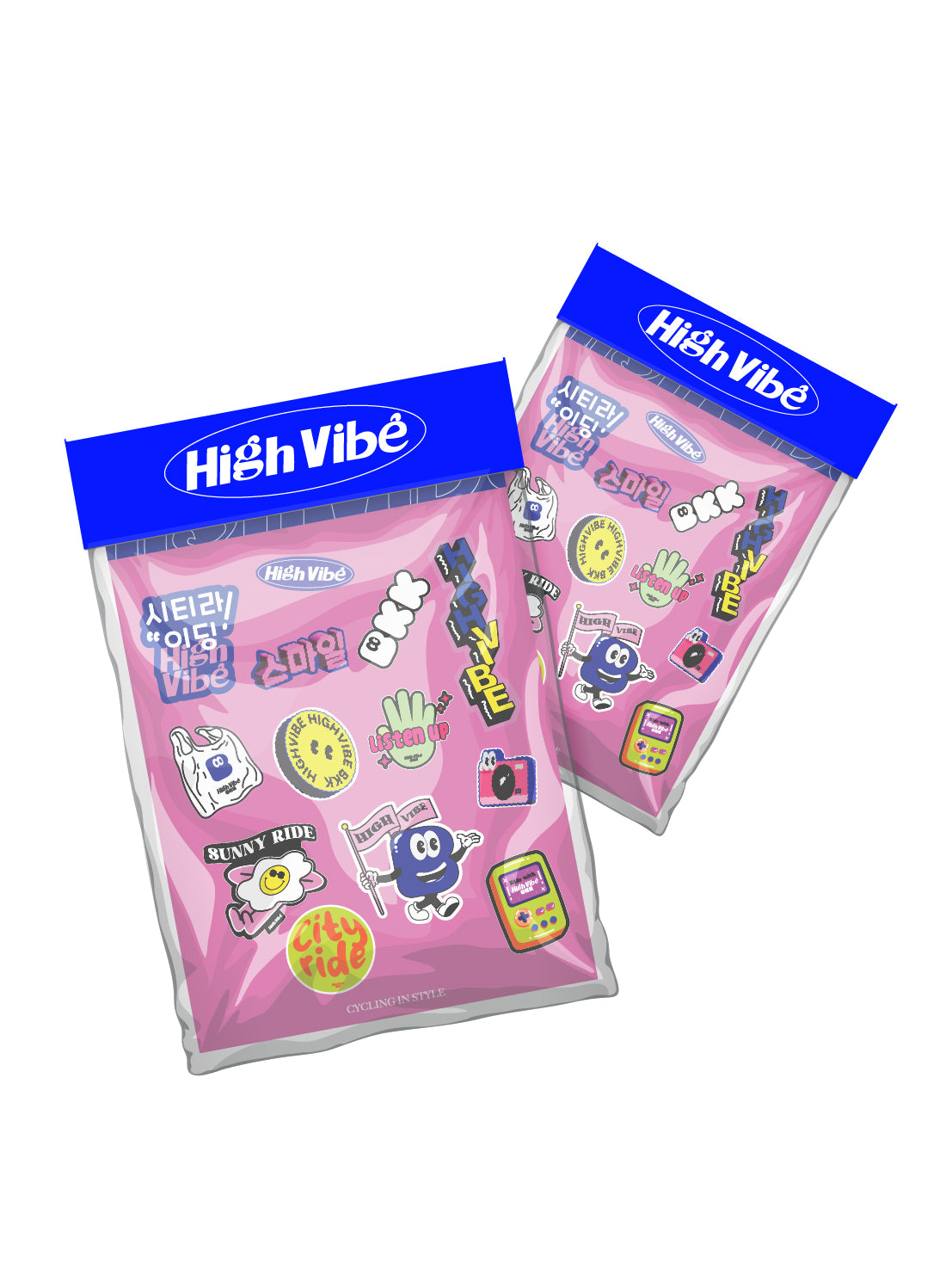Highvibe sticker set