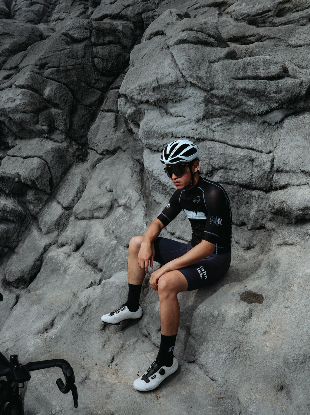 Race Team bib shorts Grey Women