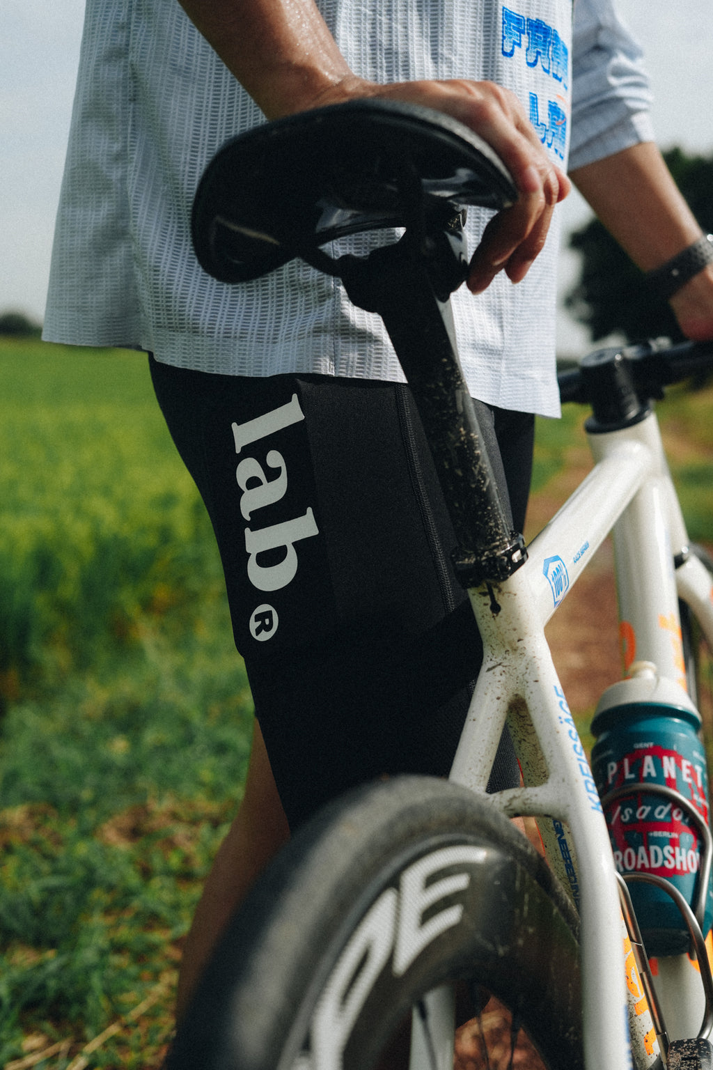 Snacky bib shorts (Cargo) Men - Black