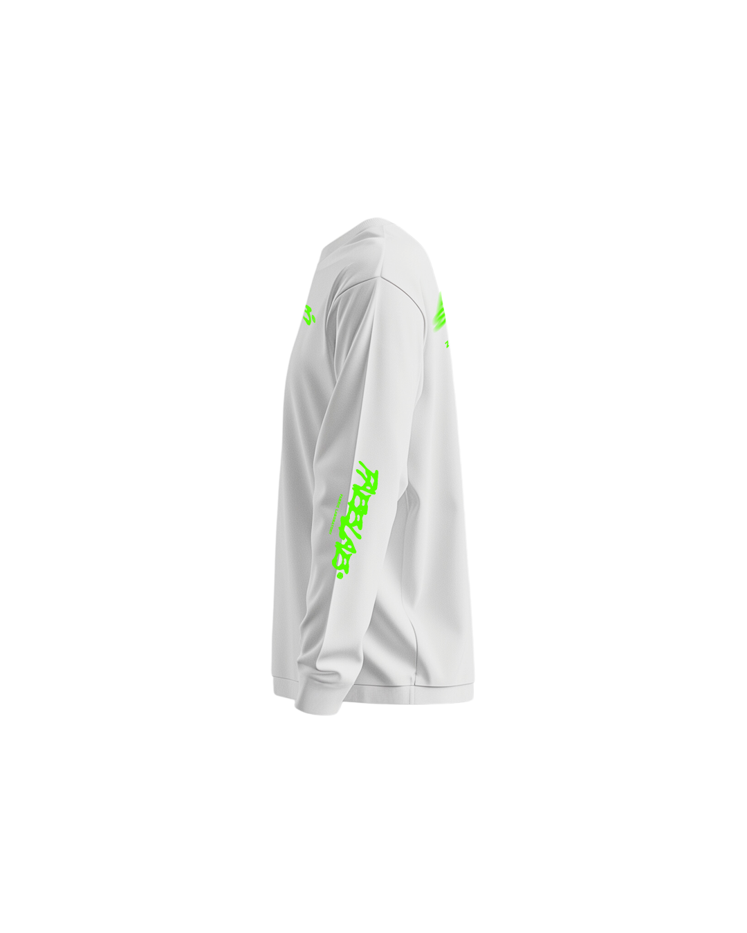 After sprint white ls tee